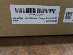 STEP2GOLD Ta-Da Chair Series 2 Portable Trekking Hiking Pole – 32.2″ Blue
