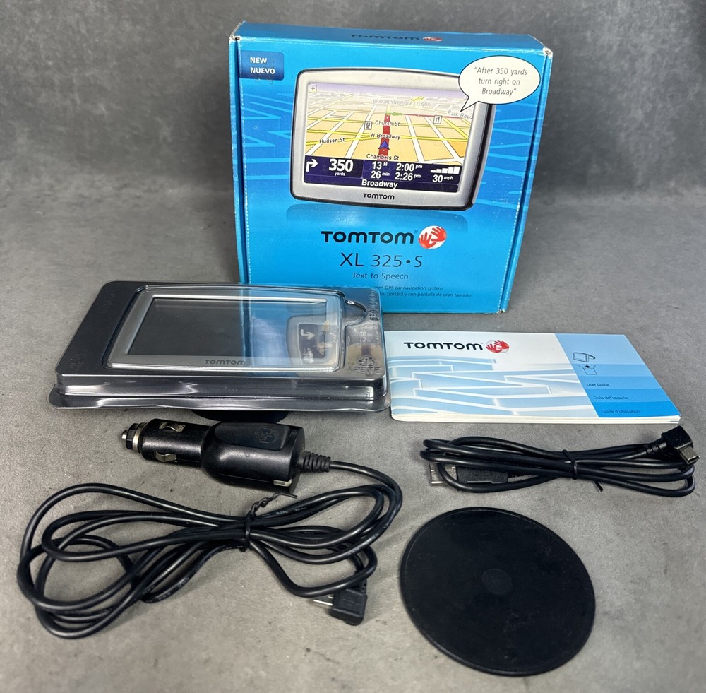 TomTom XL 325-S GPS Car Navigation System 1GB 4.3 inch Screen