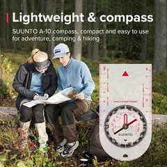 Portable Suunto A-30 Hiking Compass: Accurate Navigation for Outdoor Adventures