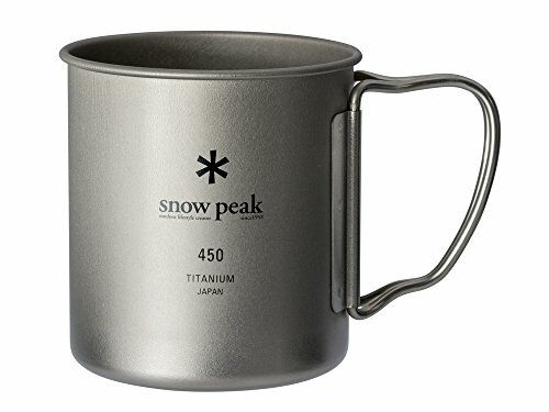 Snow Peak Titanium Single Mug 450 ml MG-143 JAPAN IMPORT