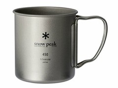 Snow Peak Titanium Single Mug 450 ml MG-143 JAPAN IMPORT