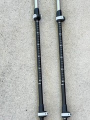 Set of Retrospec Flicklock Trekking poles 110-135CM .. 5V