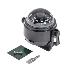 Dashboard Compass For Car | Self Adhesive Dashboard Compass Auto Ball RV SUV