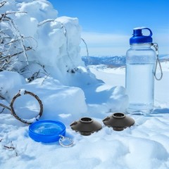30Pcs Lightweight Durable Plastic Trekking Pole Mud and Snow Basket Accessories