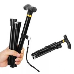 Lightweight Foldable Hiking Poles | Anti-Slip for / Skiing | Multi-Functional Wa
