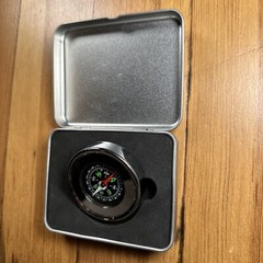 Boxed Decorative Metal Pocket Compass 2 inch in Metal Presentation Box