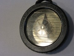 Taylor Instruments, Asheville NC Hand Held Compass Key Chain Vintage 1960’s