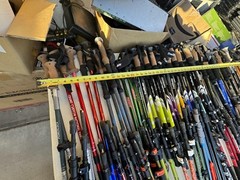Outdoor Products foldable Trekking Walking Hiking Poles Sticks. Pairs only.