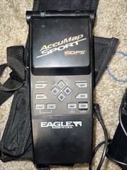 Eagle AccuNav Sport Portable GPS W/Storage Bag Clean Battery Comp VTG