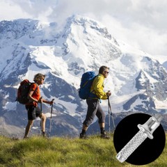 6 PCS Hiking Stick Tips Trekking Pole Parts Outdoor Alpenstock Accessory