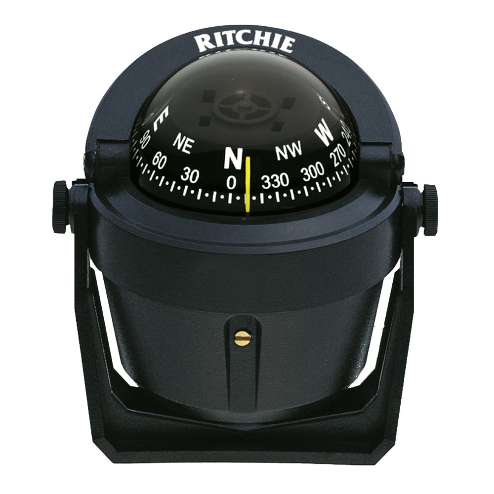 Ritchie B-51 Explorer Compass – Bracket Mount – Black B-51 UPC 010342160102