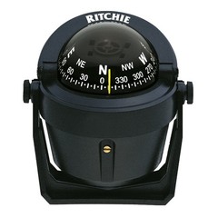 Ritchie B-51 Explorer Compass – Bracket Mount – Black B-51 UPC 010342160102