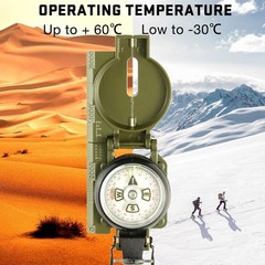 Multifunctional Military Sighting Navigation Compass with Inclinometer | Impact