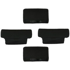 1 Set Durable Crutch Pads for Armpits Reusable Walking Stick Cushions Black