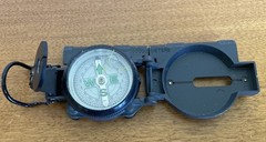 NRA ILA Military Engineering Hunting Hiking Camping Outdoor Compass Black