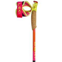 LEKI Ultratrail FX.One Superlite Neon Pink/Pastelloarange/Neon Yllw Trail Poles