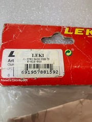 1X LEKI POWER GRIP Rubber PAD for flex/speed tip Nordic shaped 8-815-900