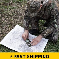 AOFAR AF-4074 Military Compass Waterproof Sighting for Camping & Hiking