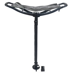 Leather Walking Stick Folding Seat Venator Black Outdoor Shooting Stick Hunt Set