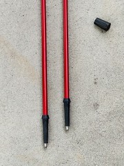 Set of Sportsline XC 550 Aluminum Trekking Poles 110-135CM .. 4B