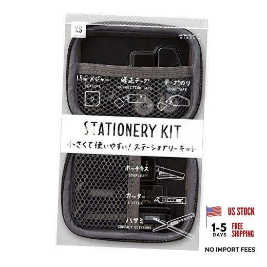 Midori 35318006 XS Stationery Kit – Black