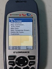 Lowrance iFinder H20c Handheld Mapping Gps Receiver W Manual Tested Works