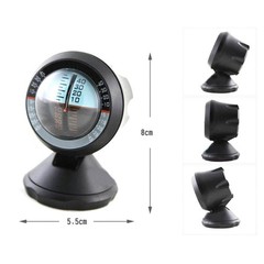 Automotive Car Electronic Declinometer Gradienter Dashboard Mount Compass