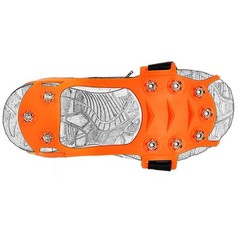 Slip Resistant 10 Tooth Ice Cleats for Hiking Climbing Outdoor Footwear
