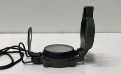 Cammenga Model 3H Tritium Lensatic Compass US Military Issue OD Green With Pouch