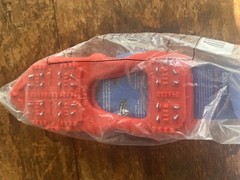 New Quad Trek All-Terrain Snow Shoe Pull On Cleats – Women’s Small 4-7.5 (Orange