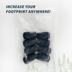 Trekking Pole Tips – Walking Sticks Replacement Tip Protectors – 11mm 8pc Pack
