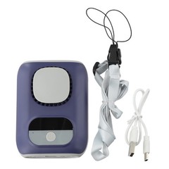 Flexible Waist Neck Fan with High Airflow and 4000mAh Battery for All Day Use