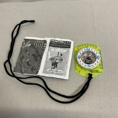Eddie Bauer Brunson Classic Compass With Lanyard and instructions, Orienteering