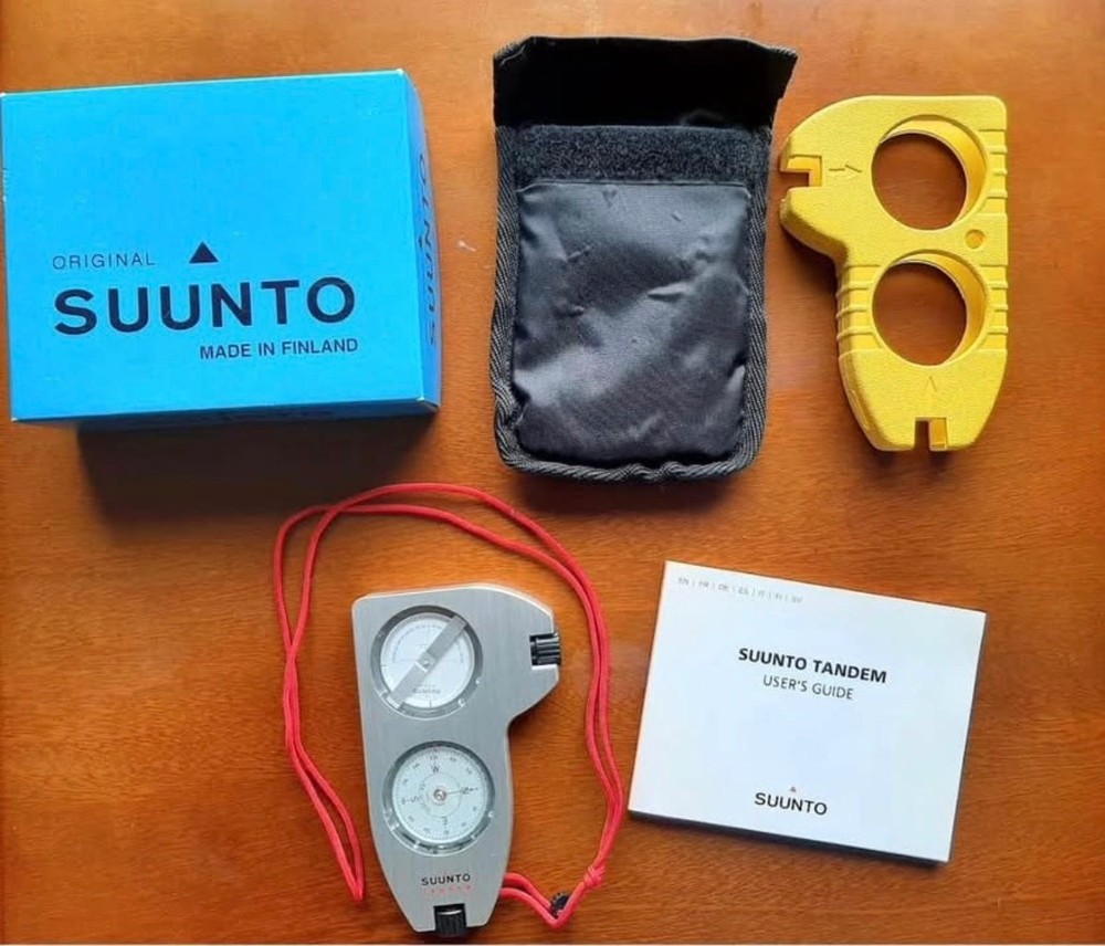 Suunto Clinometer/compass Tandem Zone 1 Complete Packaging SS020420000
