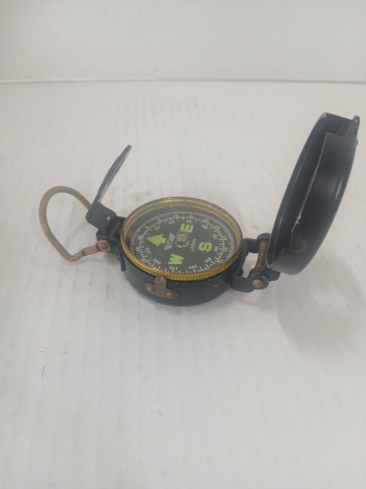 Vintage YCM LENSATIC COMPASS Made in Japan