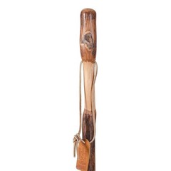 Brazos Twisted Hickory Wood Walking Stick 58 Inch Height