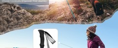 Covacure Hiking Poles Collapsible Trekking Poles – Aluminum Alloy 7075 Walking