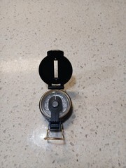 Engineer Directional Compass With Magnifier- Estate Find