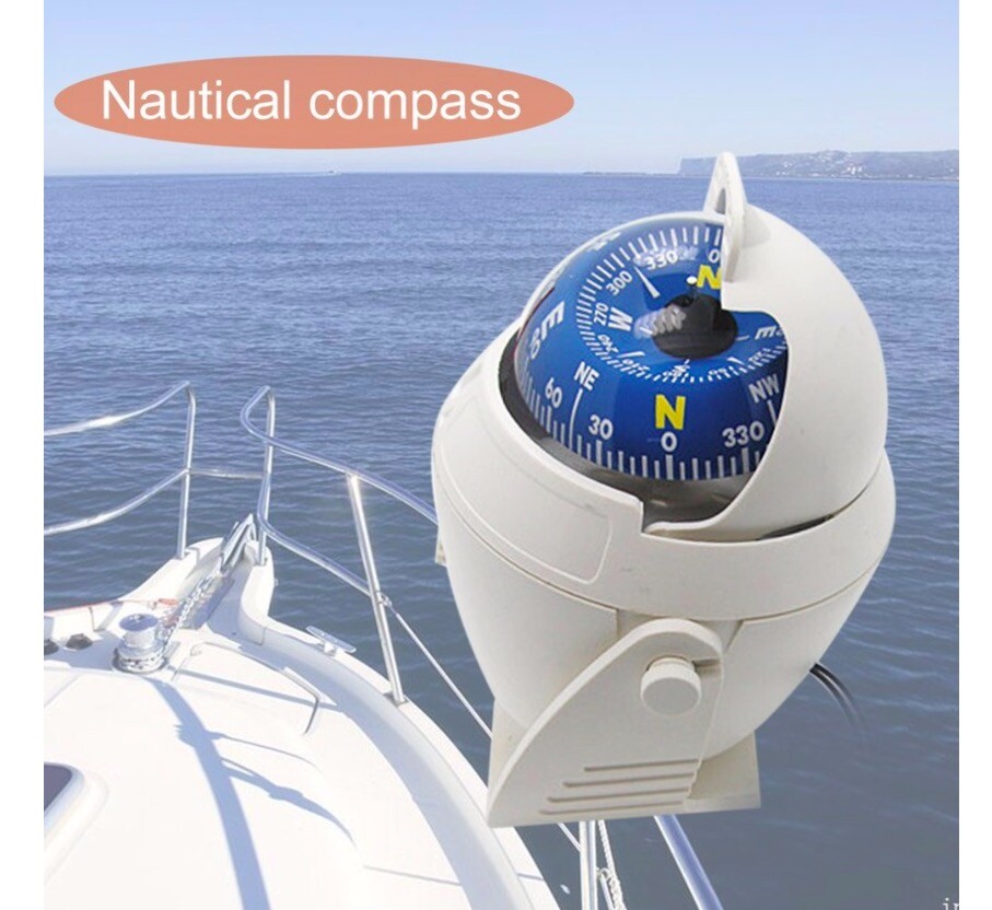 Electronic Nautical Sailing Marine Ship Naval Maritime Boat Liquid Ball Compass