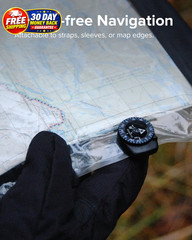 Multifunctional Compass Northern Hemisphere Compact Waterproof Hiking