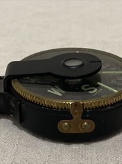 Vintage Johnny Walker Japan Brass Pocket Compass