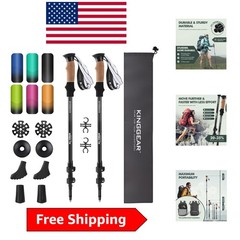 Trusted Trekking Poles Set with Accessories – Lightweight Aluminum for Hikers