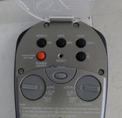 Sherrill All Points Digital Compass with Alarm Clock, Date, Time, Temp, Level