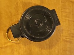 Engineer Lensatic Directional Compass 2″ Made in Taiwan Vintage Neat History
