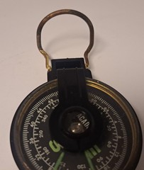 Vintage Engineer Lensatic Compass 2” Liquid Filled Working