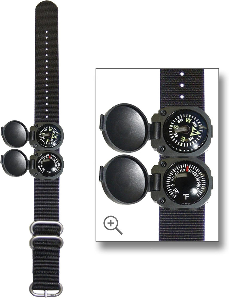 Armarmour 3 – Shielded Wrist Compass and Thermometer Combo with Rugged Tactical