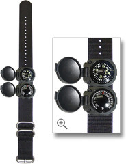 Armarmour 3 – Shielded Wrist Compass and Thermometer Combo with Rugged Tactical