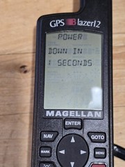 Magellan GPS Blazer 12 Satellite Navigator w/ Manual Outdoors/Hiking Tested EUC