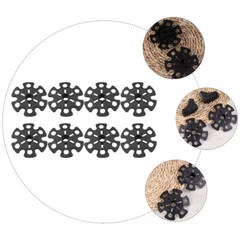 8PCS Climbing Trekking Pole Tips Disk Walking Stick Baskets Outdoor
