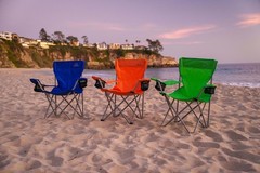 MOUNTAIN SUMMIT GEAR Anytime Chair for Camping, 35 x 34.5 x 21 inches, Blue
